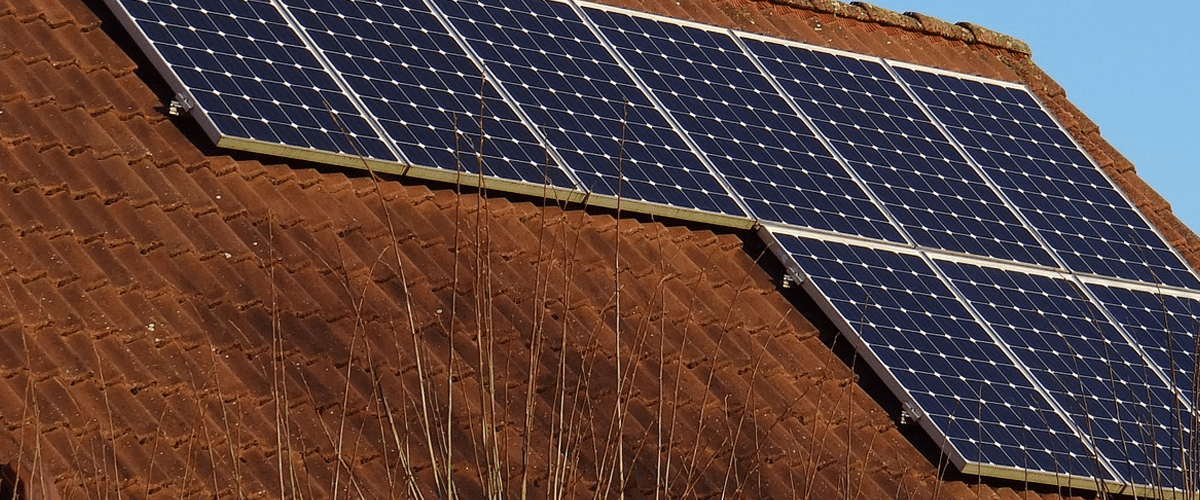 Zonnepanelen op dak