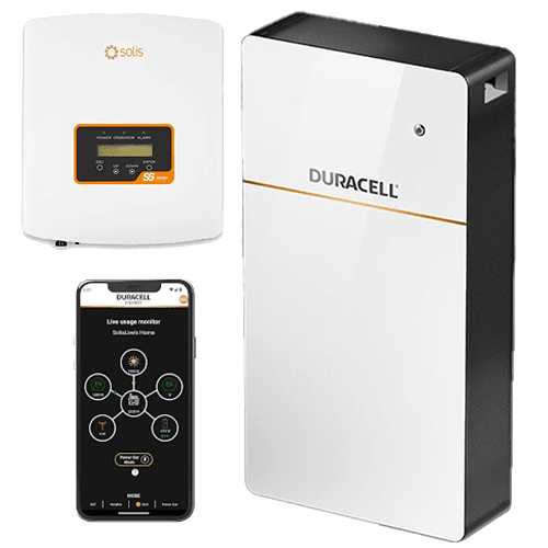 Duracell thuisbatterij omvormer solis 500×500